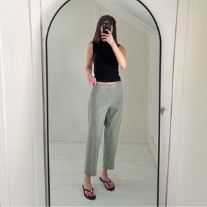 Frank & Eileen Wicklow Italian Performance Twill Chino Pants in Sage
